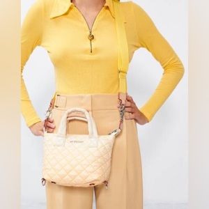 NWOT MZ Wallace Sunflower Ombré RARE Micro Sutton detachable Crossbody TopHandle